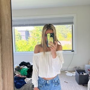 Brandy off the shoulder top